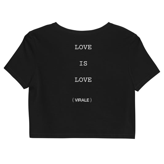 Crop top organico Kamasutra (LOVE IS LOVE) Friday