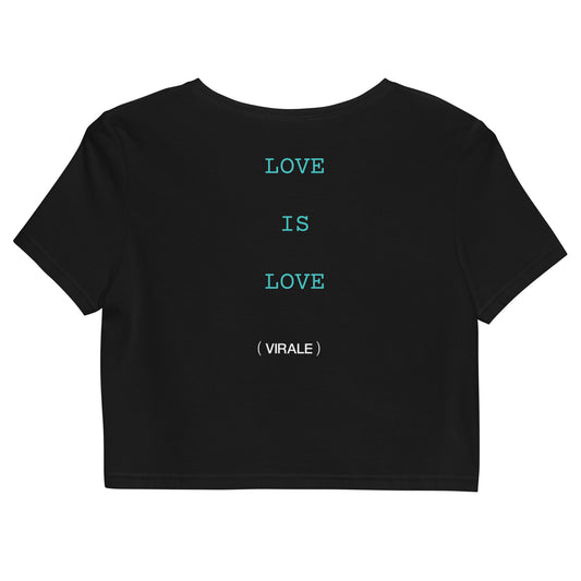 Crop top organico Kamasutra (LOVE IS LOVE) Friday