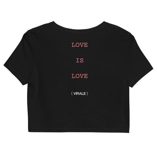 Crop top organico Kamasutra (LOVE IS LOVE) Friday