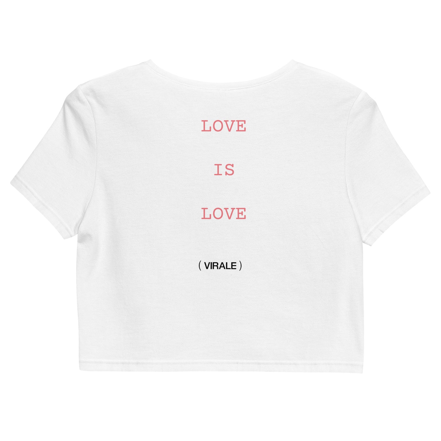 Crop top organico Kamasutra (LOVE IS LOVE) Friday