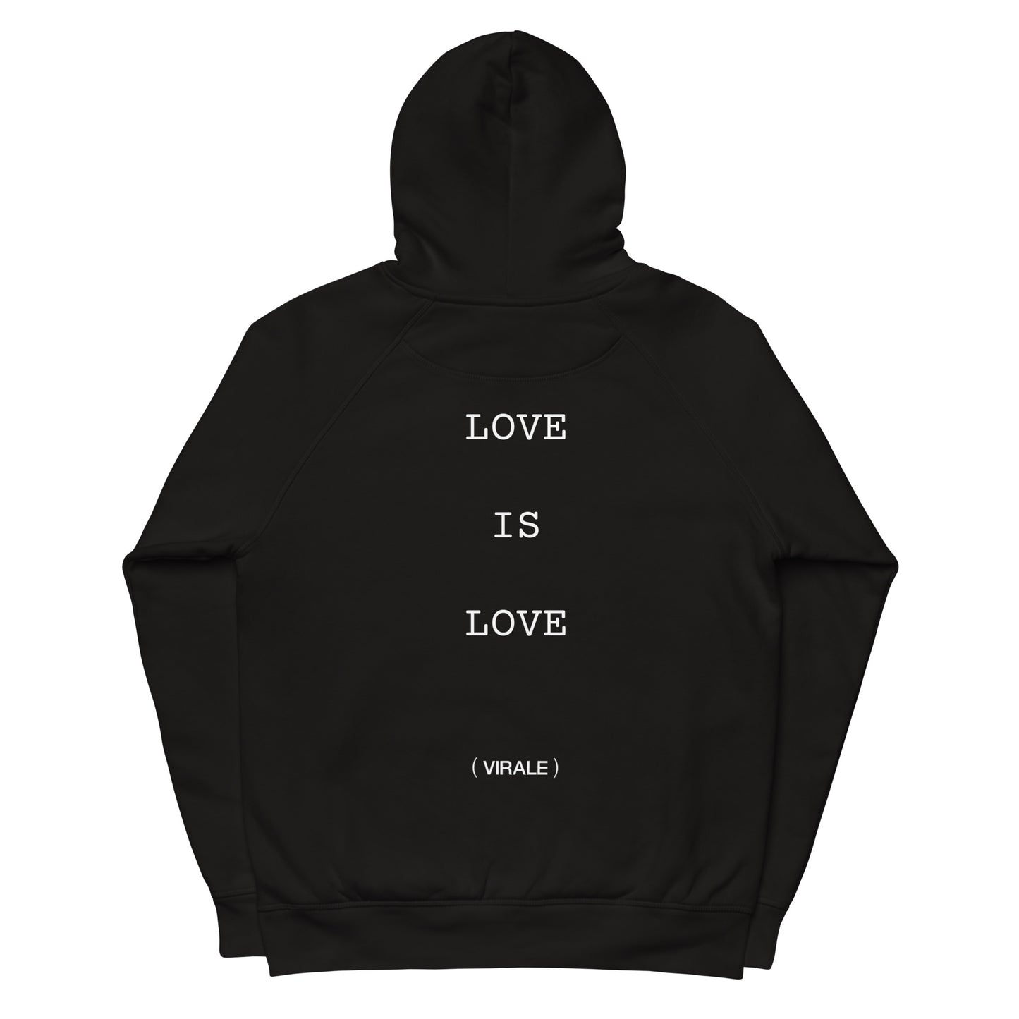 Unisex pullover hoodie (LOVE IS LOVE) Wednesday