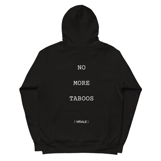 Unisex pullover hoodie (NO MORE TABOOS) Saturday