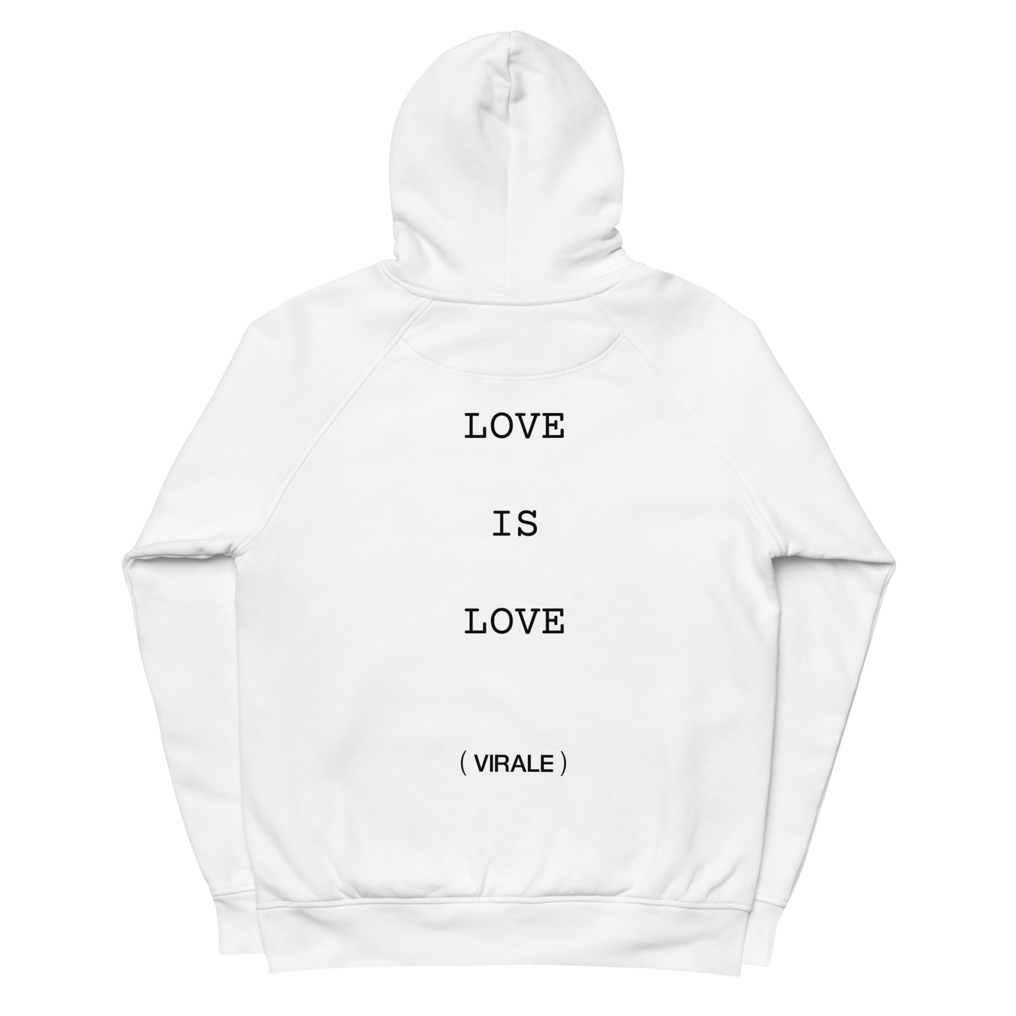 Unisex pullover hoodie (LOVE IS LOVE) Friday