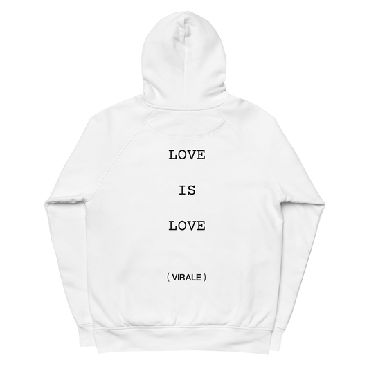 Unisex pullover hoodie (LOVE IS LOVE) Friday