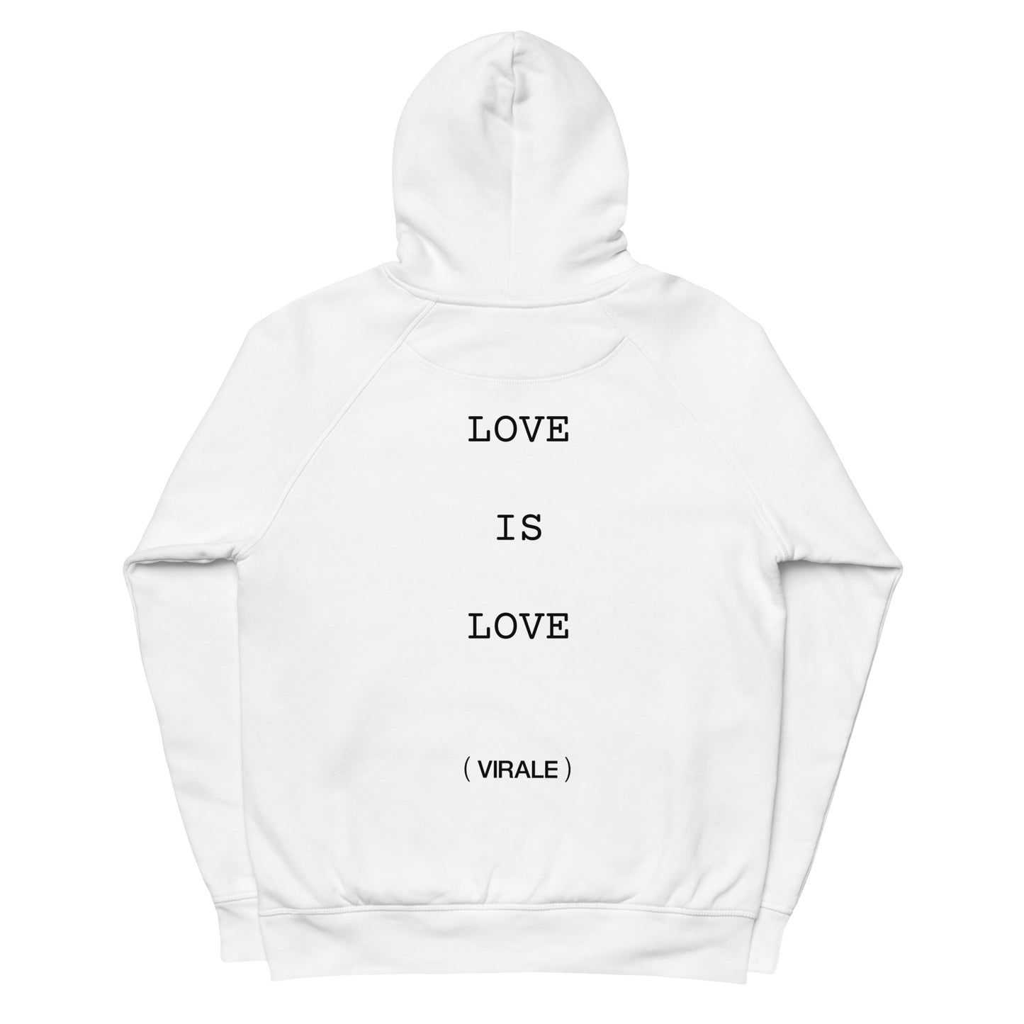 Unisex pullover hoodie (LOVE IS LOVE) Friday