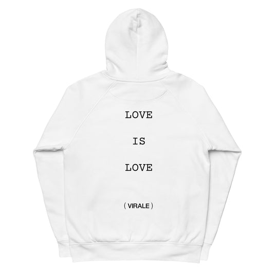 Unisex pullover hoodie (LOVE IS LOVE) Friday