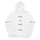 Unisex pullover hoodie (LOVE IS LOVE) Friday