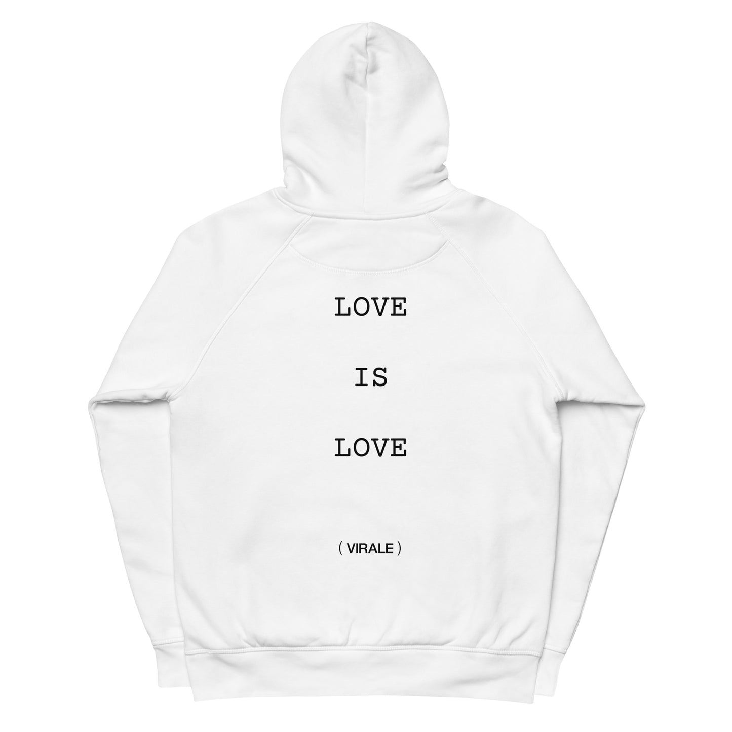 Unisex pullover hoodie (LOVE IS LOVE) Wednesday