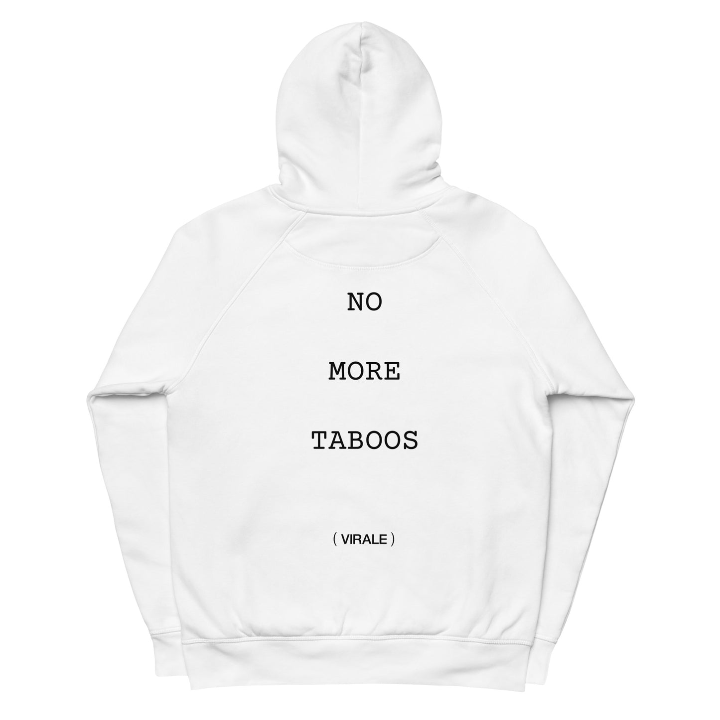 Unisex pullover hoodie (NO MORE TABOOS) Saturday