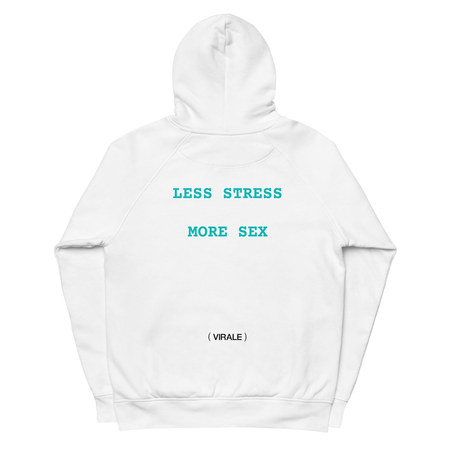 Unisex pullover hoodie (LESS STRESS MORE SEX) Friday