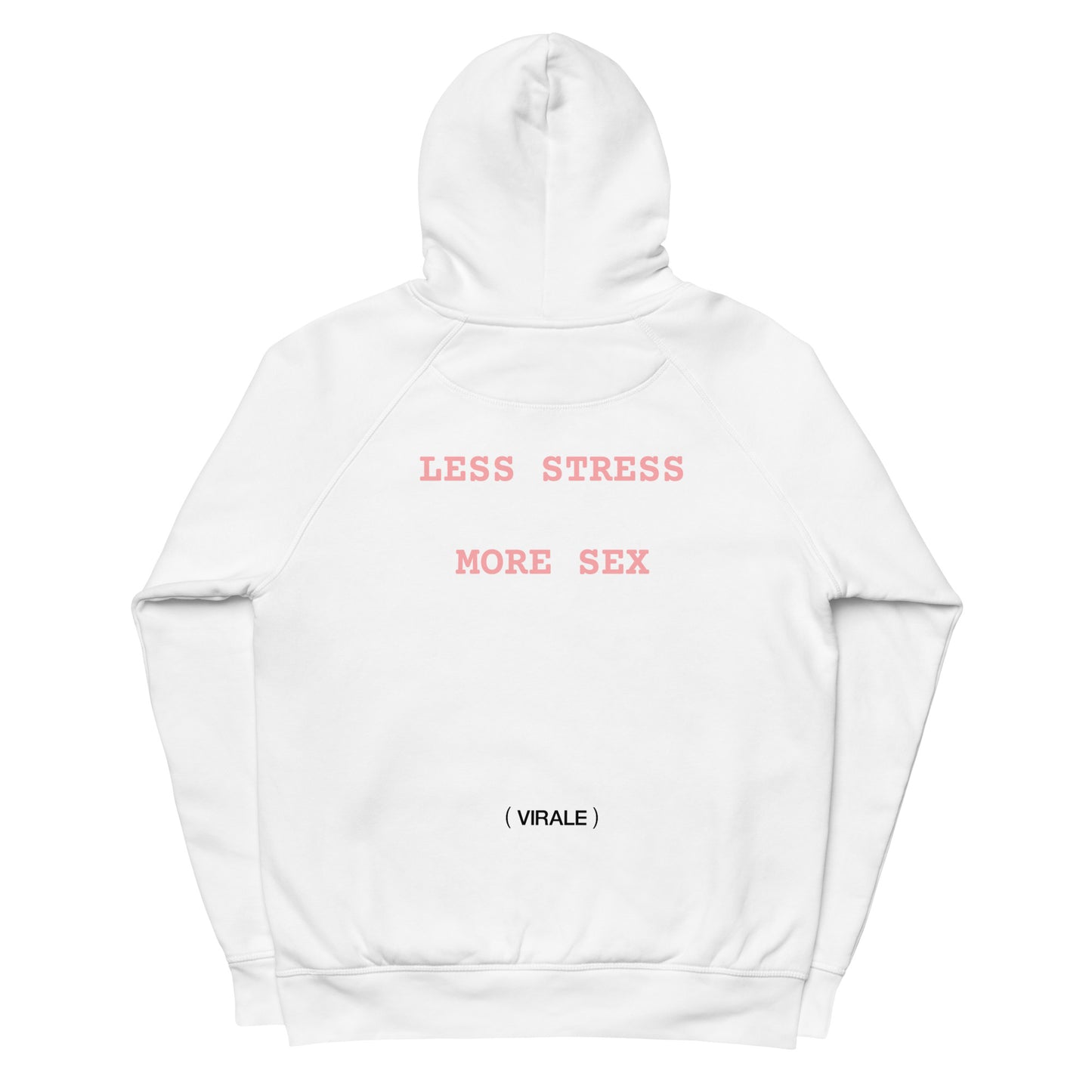 Unisex pullover hoodie (LESS STRESS MORE SEX) Friday