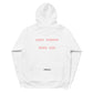 Unisex pullover hoodie (LESS STRESS MORE SEX) Friday