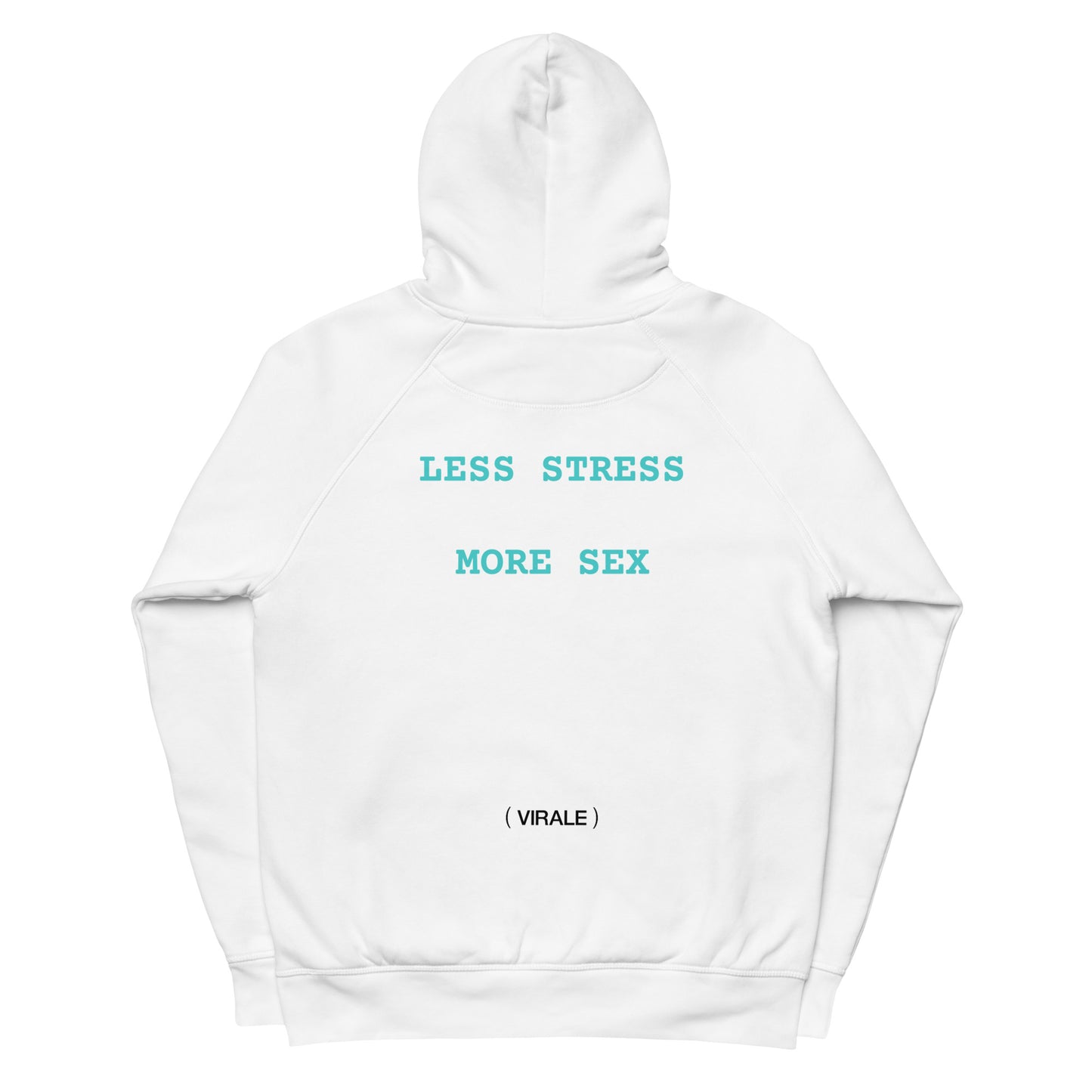 Unisex pullover hoodie (LESS STRESS MORE SEX) Wednesday